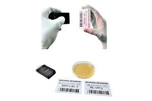 Barcode-Karte f&uuml;r Probenahmestandorte