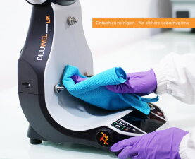 DILUWEL UP! TURBO PACK – gravimetrischer Verdünner für hohen Durchsatz