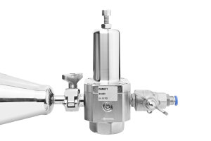 TRIO.GAS Systeme für mikrobiologische Gasprüfung mit Luftkeimsammler oder Kammer