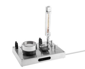 FLUGAS System – Edelstahl-Gasprüfsystem für mikrobiologische Druckgasprüfung im Reinraum