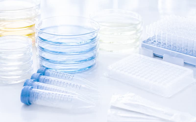Verbrauchsmaterialfür mikrobiologische Labore