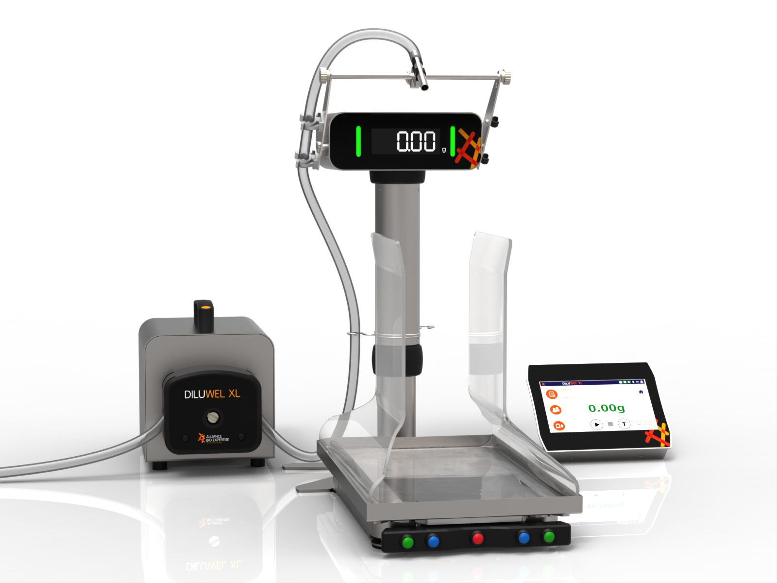 Gravimetrischer XL Verdünner für präzise, automatisierte Verdünnung von Proben in klinischen und mikrobiologischen Laboratorien