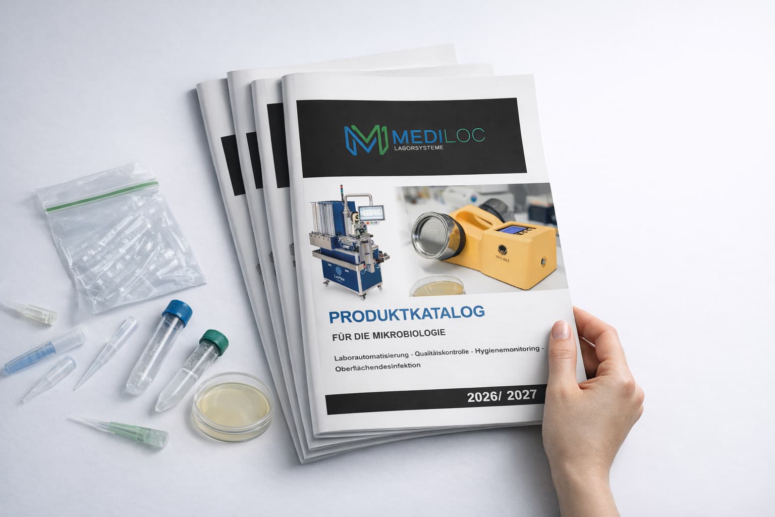 MediLoc Produktkatalog für Mikrobiologie